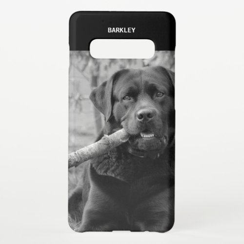 Pet Dog Photo Upload Samsung Galaxy S10 Case