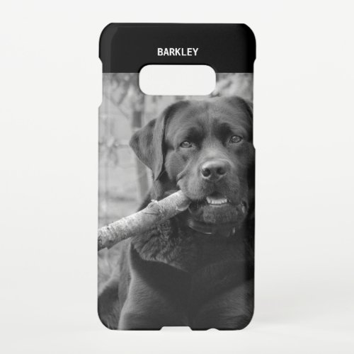 Pet Dog Photo Upload Samsung Galaxy S10e Case