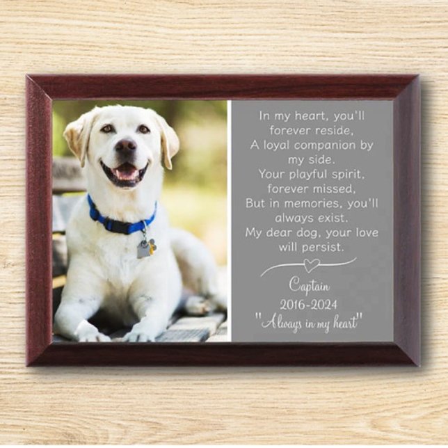 Pet dog Remembrance Wall Plaque (Creator Uploaded)