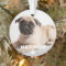 Pet Dog Simple Paw Print Custom Name Photo