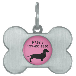 Pet Dog Tags Dachshund