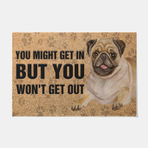 Pet Doormat - Pitbull Dog Funny Doormat