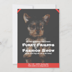 Pet Fair Editable Fundraiser Flyer Adoption Invite