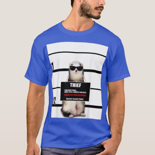 Pet Ferret Funny Ferret  T_Shirt