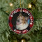 Pet FIRST CHRISTMAS 2-Sided 2-Photo Buffalo Check