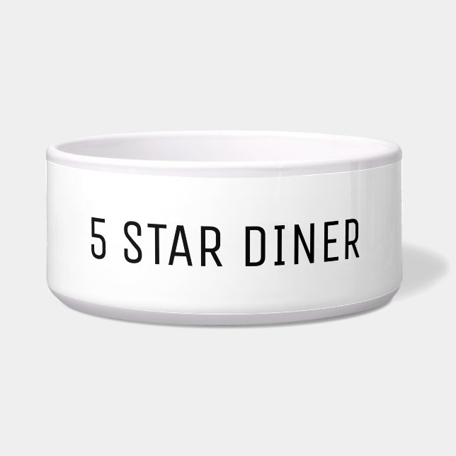 PET FOOD BOWL DESIGN STYLE  (Front)