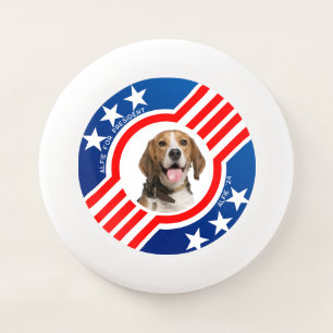 Pet for President Photo Elections Personalized Wham-O Frisbee