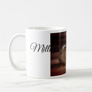 Pet friends besties add name pet photo animal love coffee mug