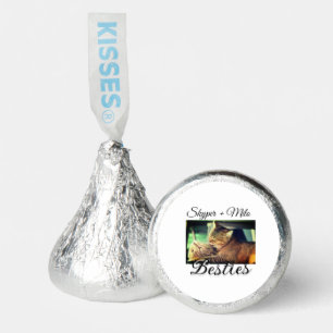 Pet friends besties add name pet photo animal love hershey®'s kisses®