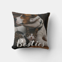 Pet Friends Dog Dad Cat Mom Gift BFF Besties Photo