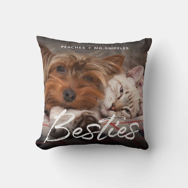 Akita Cushion Cover Personalised Dog Christmas Pillow Name Puppy Gift 