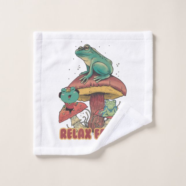 pet frogs relax wash cloth (Wash Cloth)