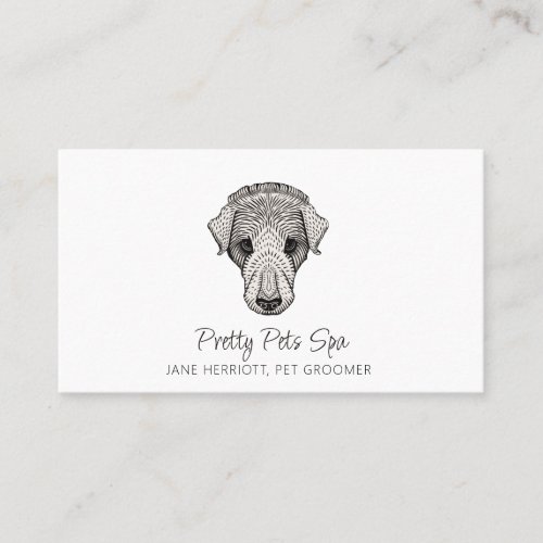 Pet Groomer Dog Spa Business Card