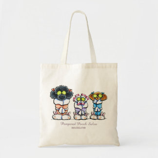 Pet Groomer Spa Dogs Personalized Business Tote Bag
