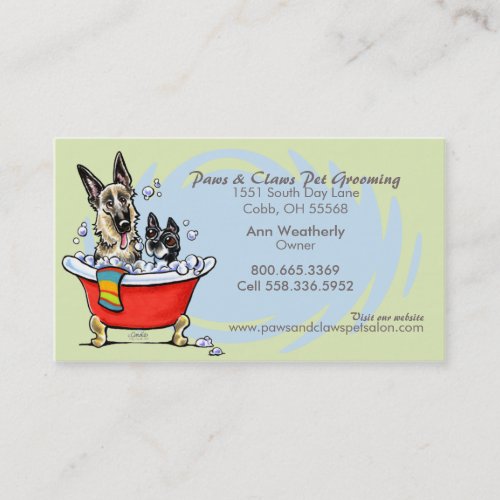 Pet Groomer Spa Wet Dogs Green Tea Appointment