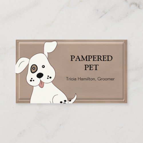 Pet Groomer/ Vet Business Card