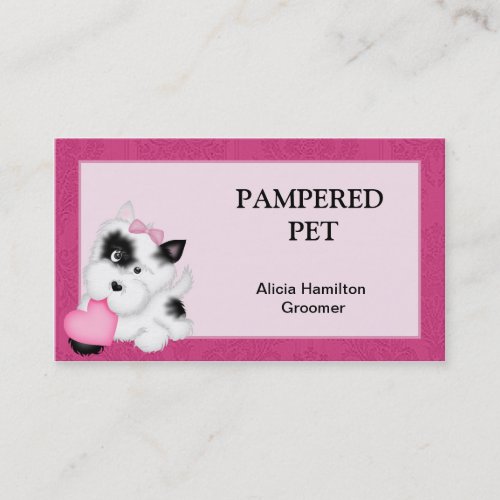 Pet Groomer/ Vet Business Card