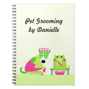 Pet Groomer's Business Notebook