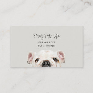 Pet Grooming Business Card