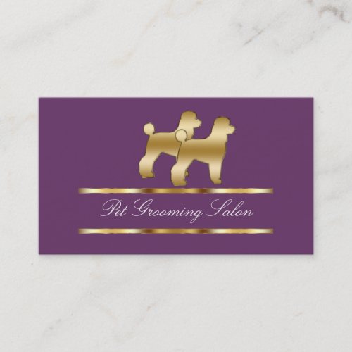 Pet Grooming Business Cards