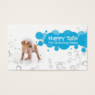 Tail Business Cards Templates Zazzle Pet Grooming Business Hall Card