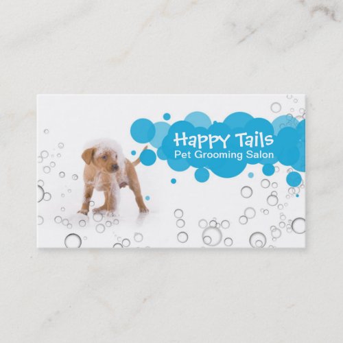 Pet Grooming Business Hall card Business Card