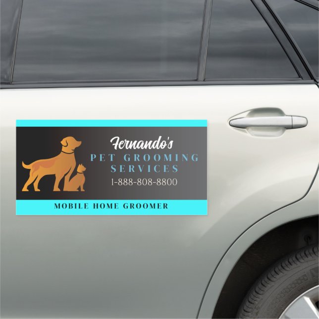 Pet Grooming Mobile Bathing Dog Cat Sign Services  (In Situ)