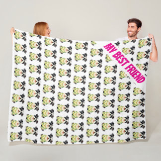 Pet Grooming Personalized Luxury Trendy Collection Fleece Blanket