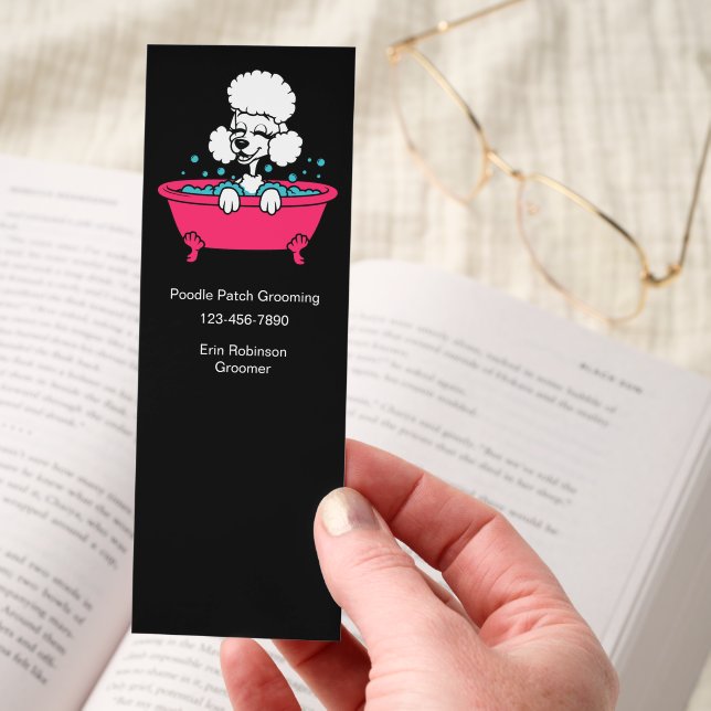 Pet Grooming Promotional Bookmarks (Hand)