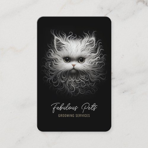 Pet Grooming Services Pet_Sitter Business Card