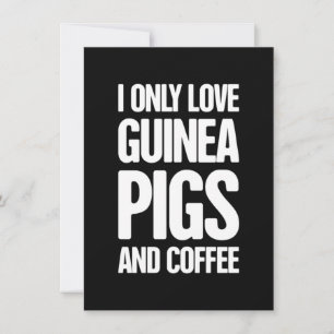 Pet Guinea Pig Guinea Pig Owner Thank You Card
