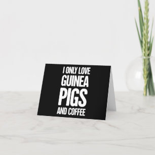 Pet Guinea Pig Guinea Pig Owner Thank You Card