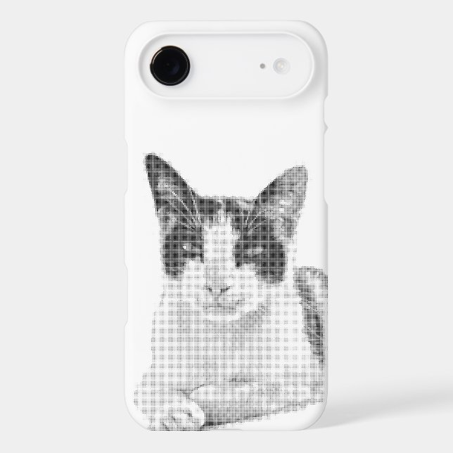 Pet Halftone Case-Mate iPhone Case (Back)