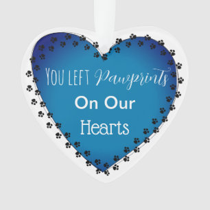 Pet Heart keepsake Memorial Ornament