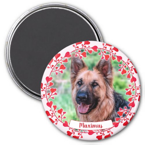 Pet Heart Ornament _ Valentines Day _ Pet Sympathy Magnet