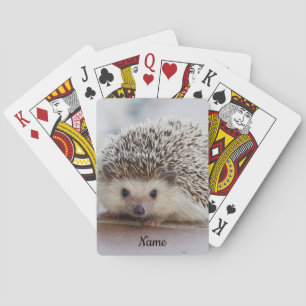 Pet Hedgehog Poker Cards
