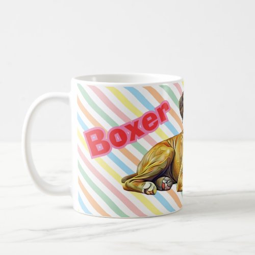 Pet I love Boxer 2 Coffee Mug