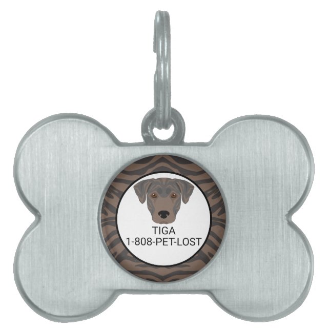 Pet Id name tag (Front)