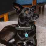 Pet ID Tag Full of Stripes<br><div class="desc">This pet ID tag full of stripes is a customizable template, so if you don’t have a pet named Oliver you can click on “Personalize” to resolve that situation, enjoy!</div>