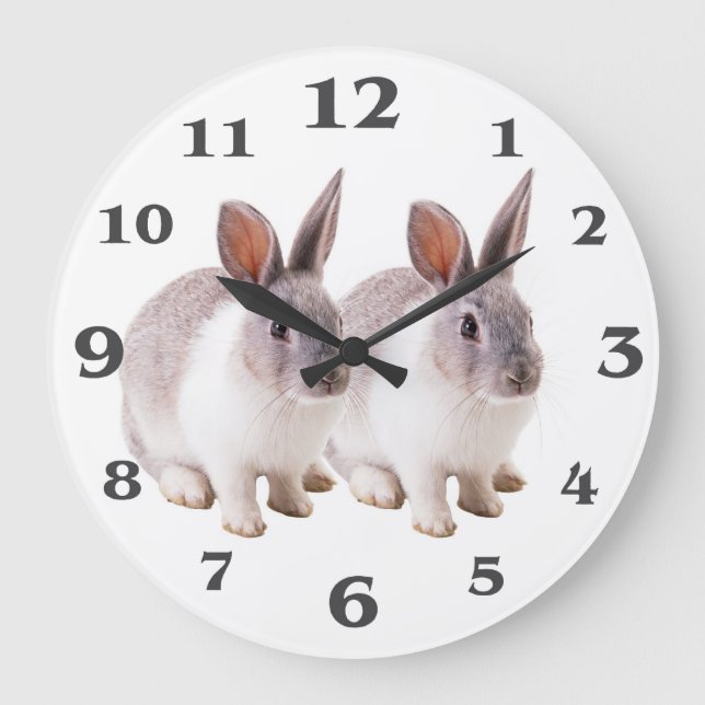 Pet image for Round-Large-Wall-Clock Large Clock (Front)