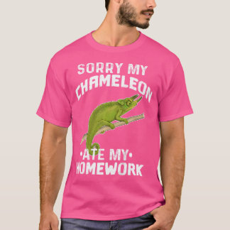 Pet Jackson'S Chameleon Reptile Herpetologist T-Shirt