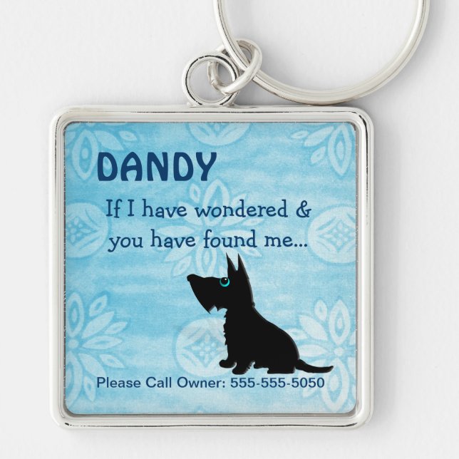 Pet Keeper ID Tag Keychain (Front)