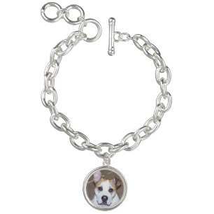 Pet Loss Charm Bracelet - Add Own Photo