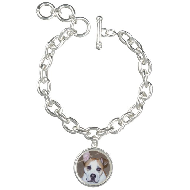 Pet Loss Charm Bracelet - Add Own Photo (Product)