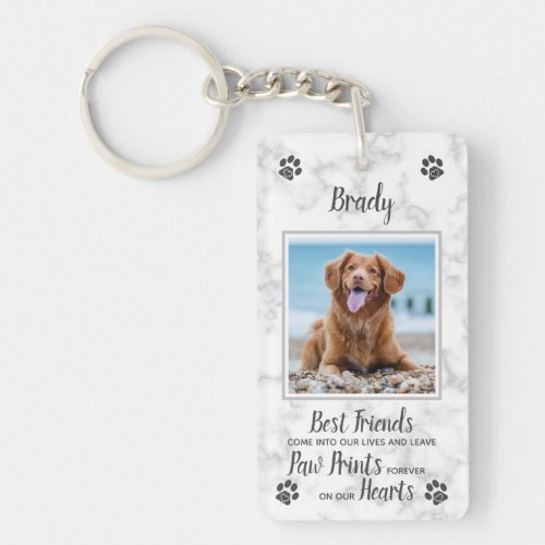 Pet Loss Dog Pet Memorial Keychain