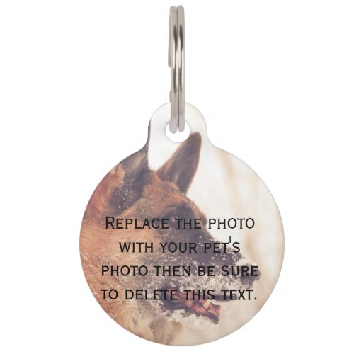 Pet Loss Memorial Pet Tags With Your Photo