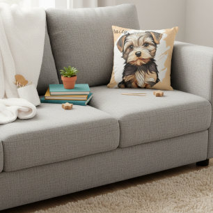 Pet Loss Memorial Pillow for Dog