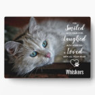 Pet Loss Sympathy Photo Keepsake Cat Pet Memorial