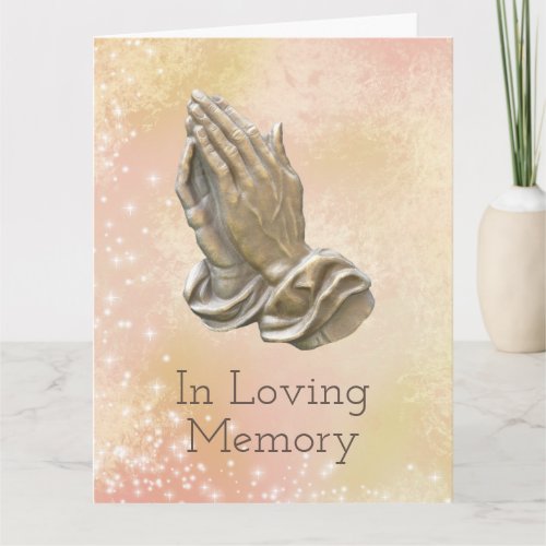 Pet loss sympathy with poem  Personalize Card