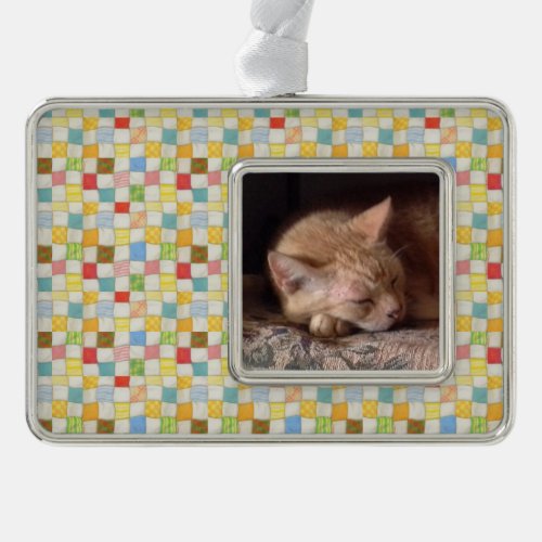 PET LOVE Framed Horizontal Ornament  Quilt